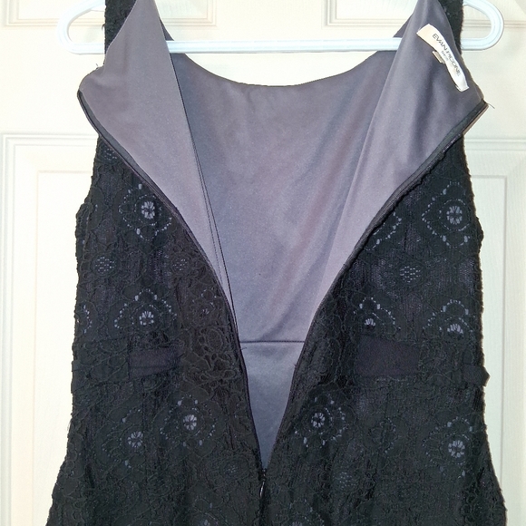 Evan Picone Black Lace Sheath Dress - Picture 5 of 7